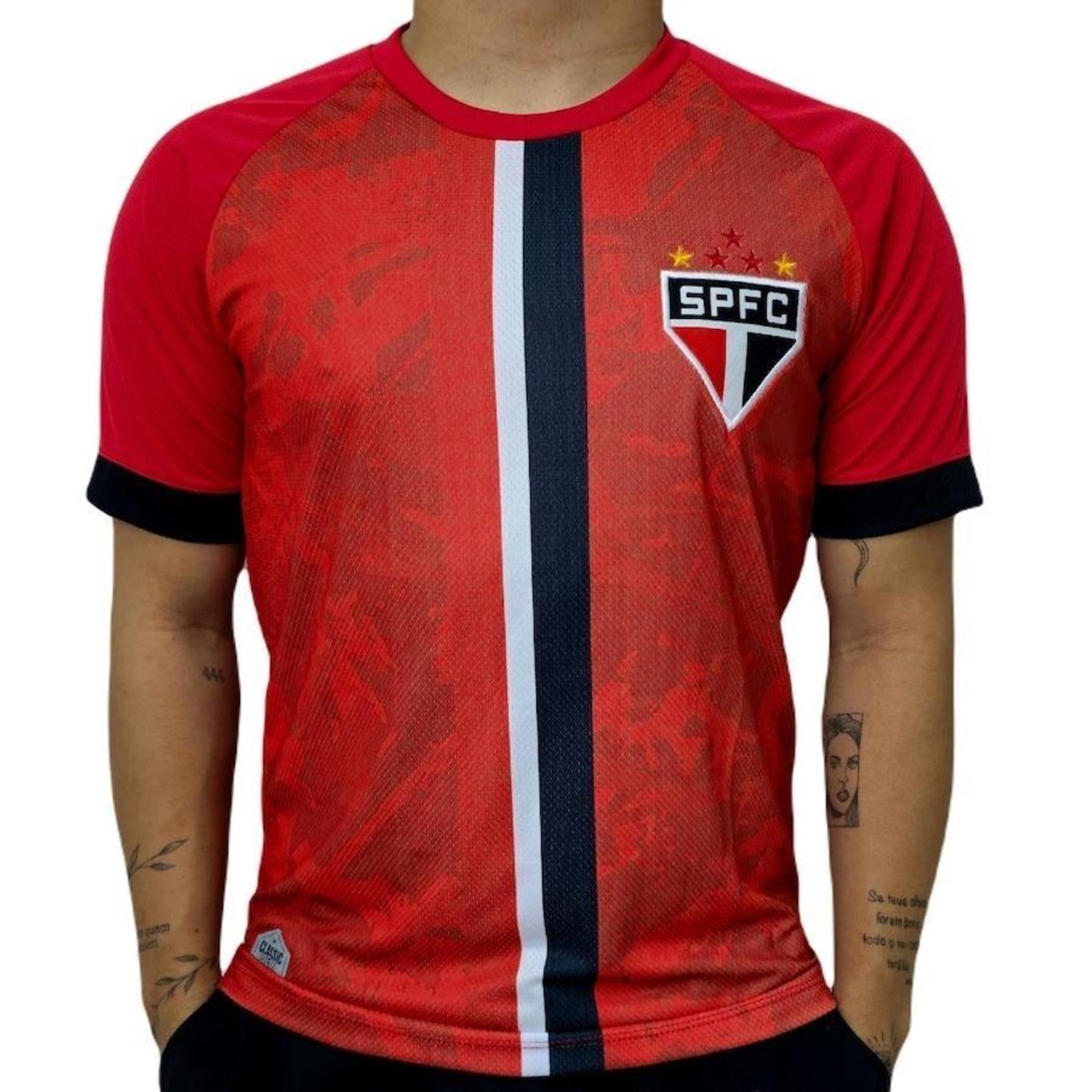 Camisa do São Paulo Classic Retrômania - Masculina - Foto 2