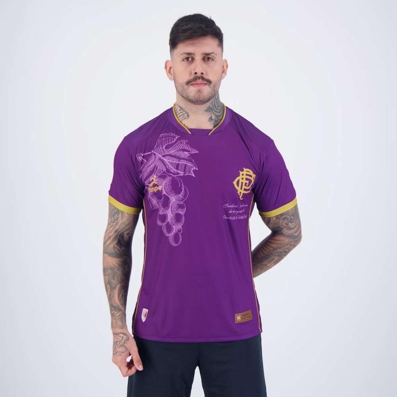 Camisa Junpe Paulista De Jundiaí Iii 2024 - Masculina - Foto 1