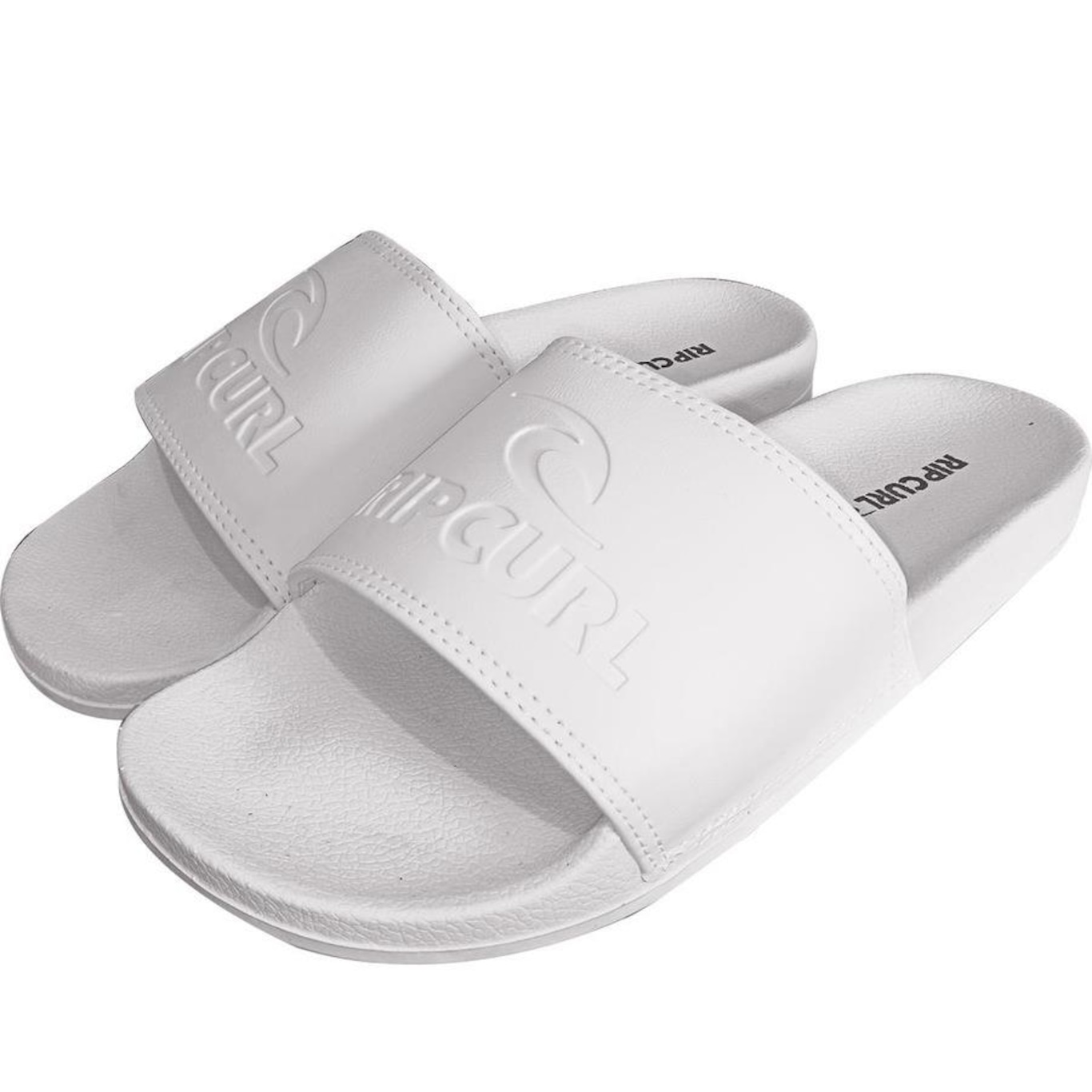 Chinelo Rip Curl New Logo Slide Full White - Foto 2