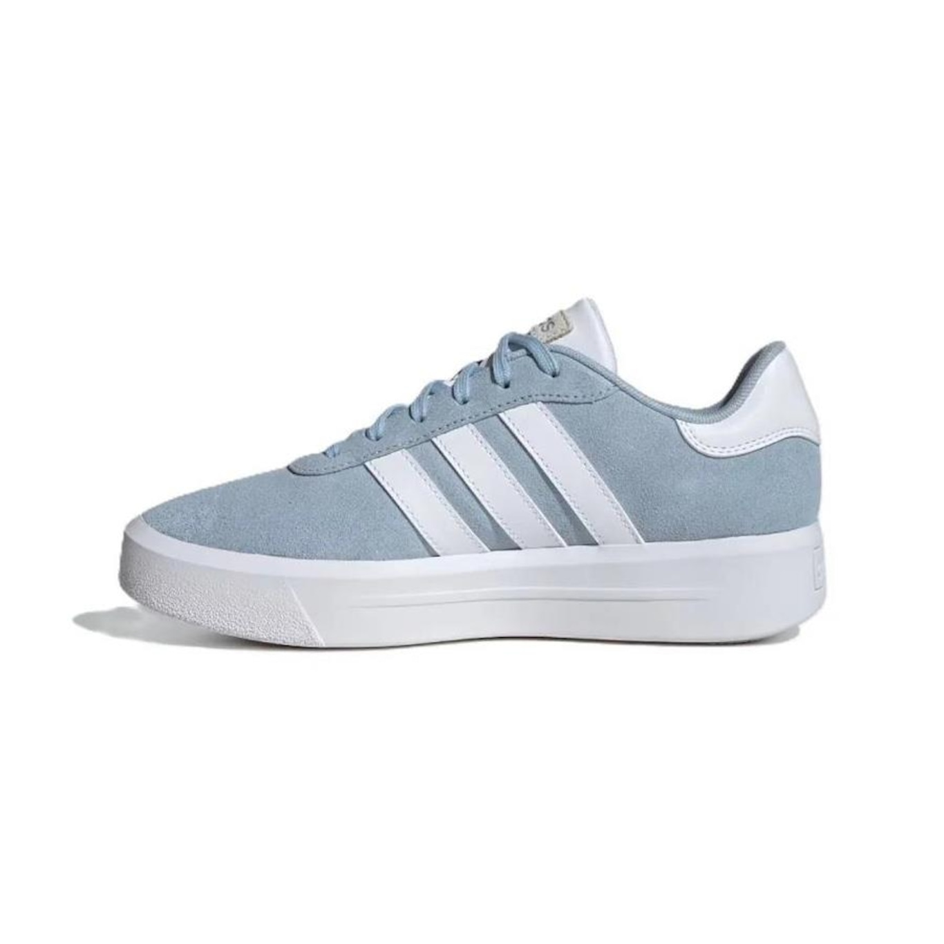 Tênis Adidas Court Platform Suede - Feminino - Foto 2