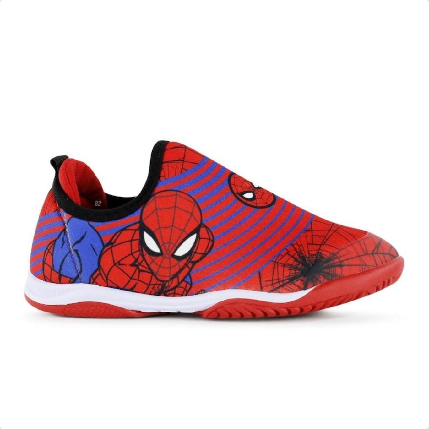 Chuteira Futsal Dray Marvel Original Slip On Sem Cadarço - Infantil - Foto 1