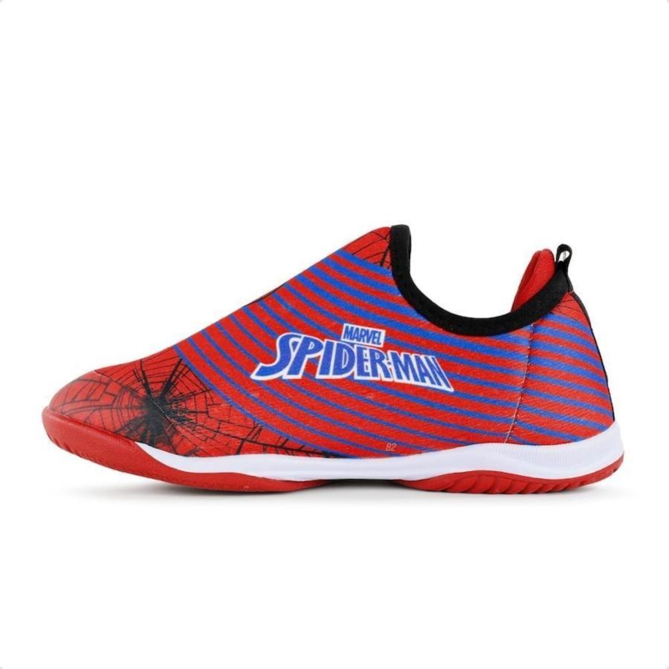 Chuteira Futsal Dray Marvel Original Slip On Sem Cadarço - Infantil - Foto 2