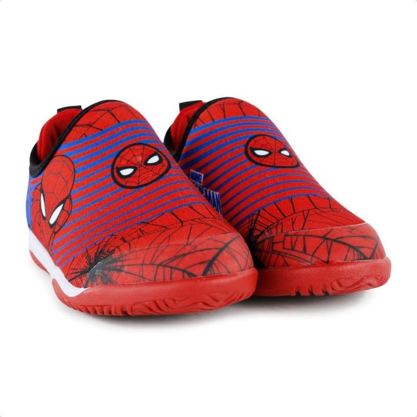 Chuteira Futsal Dray Marvel Original Slip On Sem Cadarço - Infantil - Foto 3