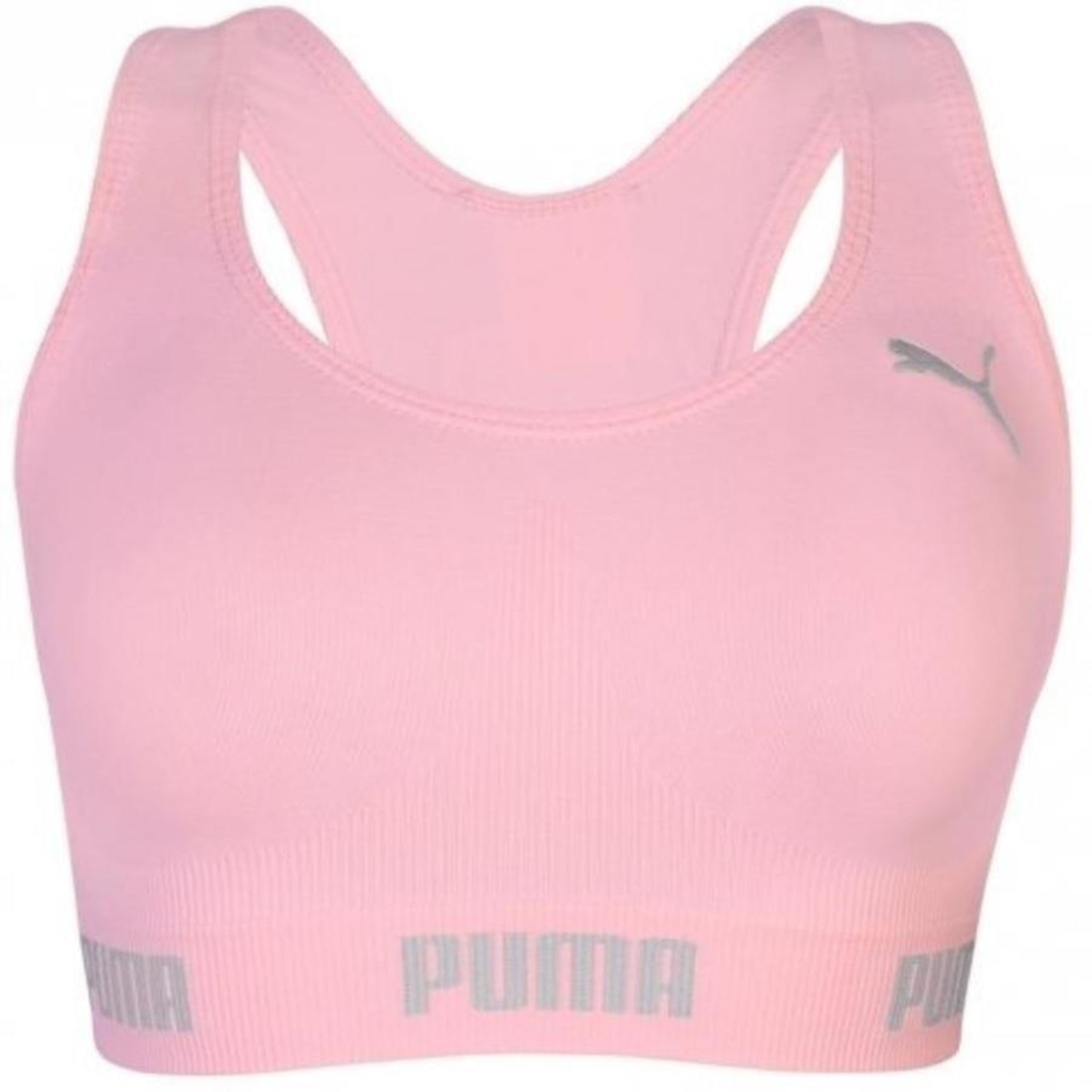 Top Fitness Puma Esportivo Sem Costura - Feminino - Foto 1