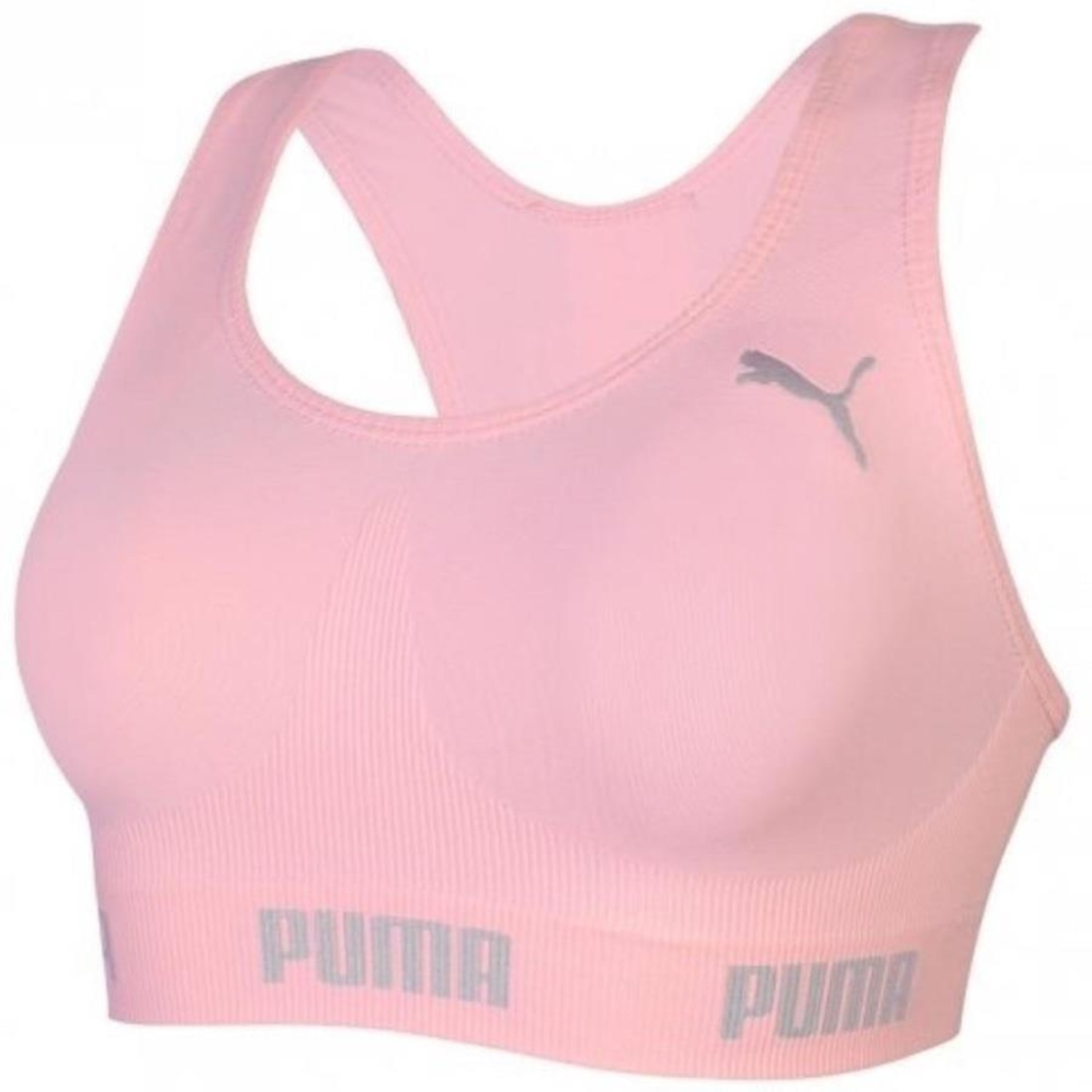 Top Fitness Puma Esportivo Sem Costura - Feminino - Foto 3