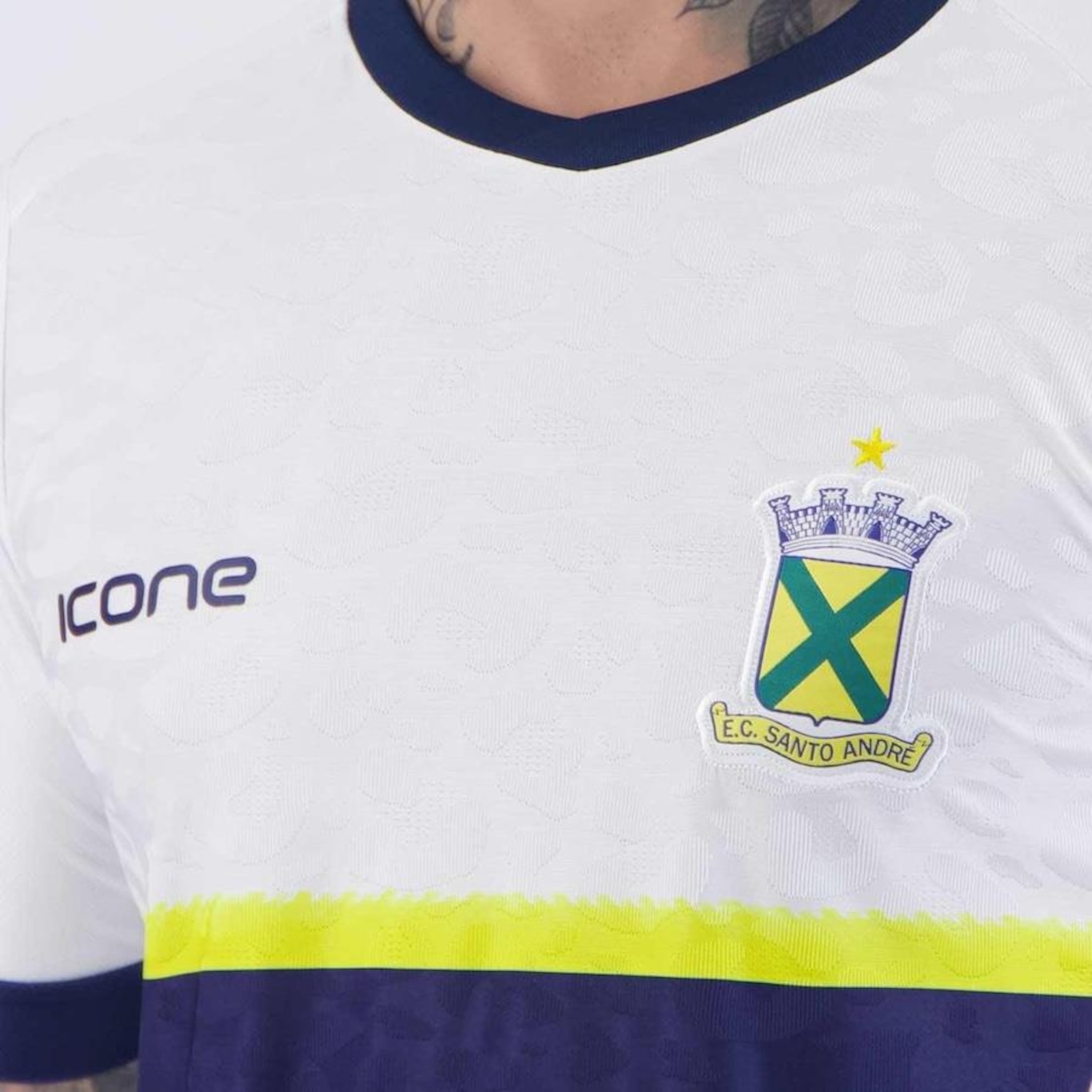 Camisa do Santo André I 2024 Ícone Sports - Masculina - Foto 2