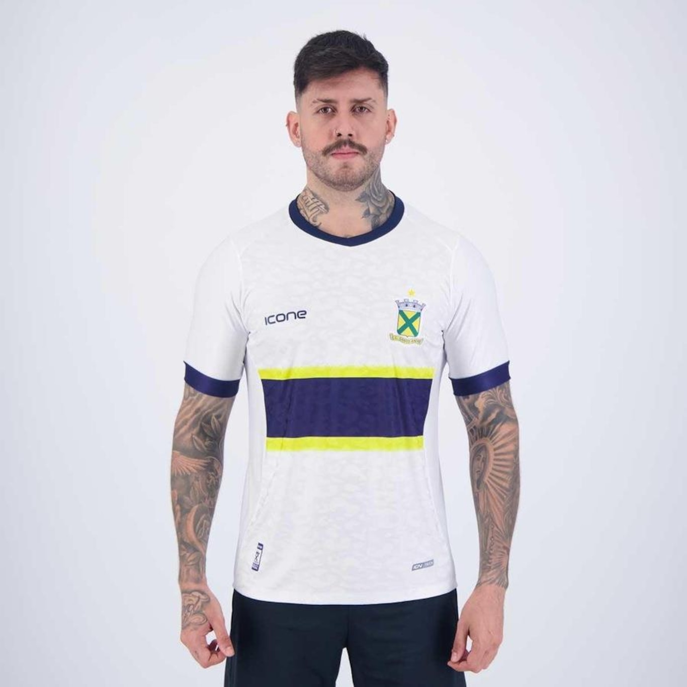 Camisa do Santo André I 2024 Ícone Sports - Masculina - Foto 5