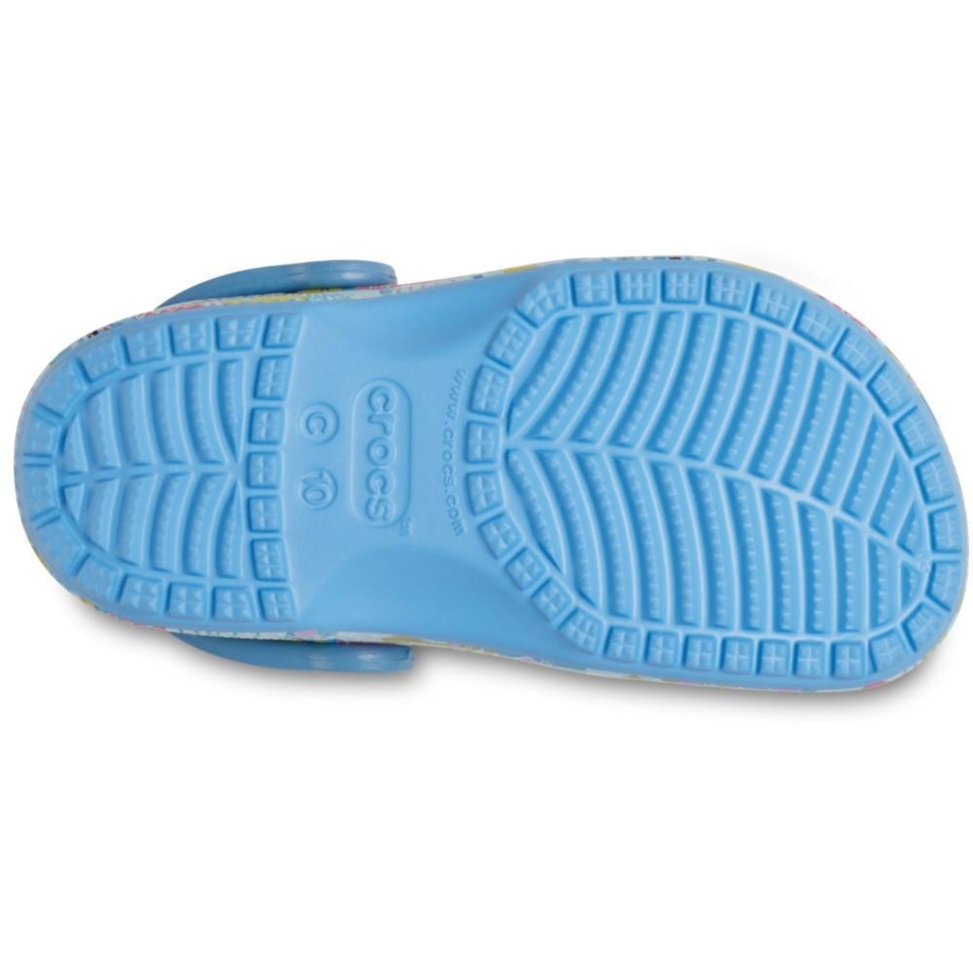 Sandália Crocs Stitch Classic Clog T Oxygen - Unissex - Foto 5