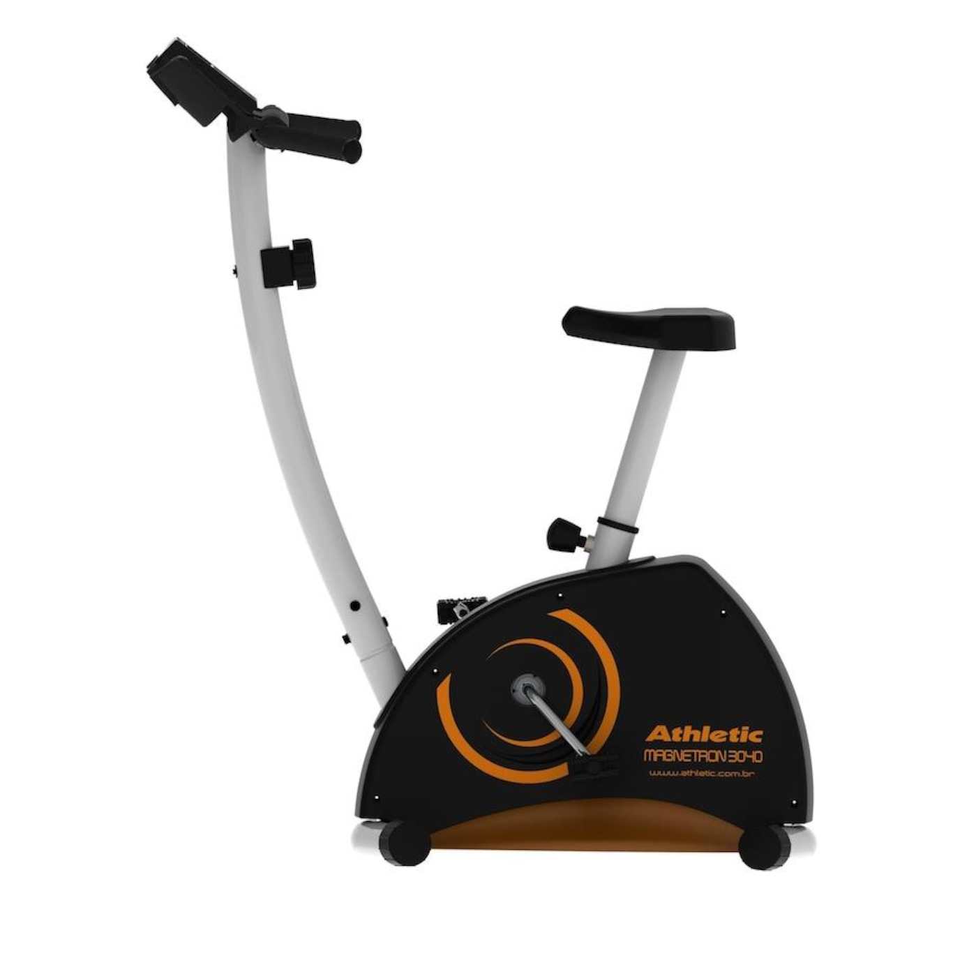 Bicicleta Ergométrica Athletic Magnetron 3040Bv Vertical 8 Níveis de Esforço - Foto 2