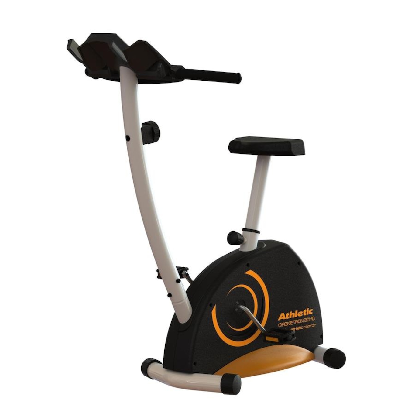 Bicicleta Ergométrica Athletic Magnetron 3040Bv Vertical 8 Níveis de Esforço - Foto 3