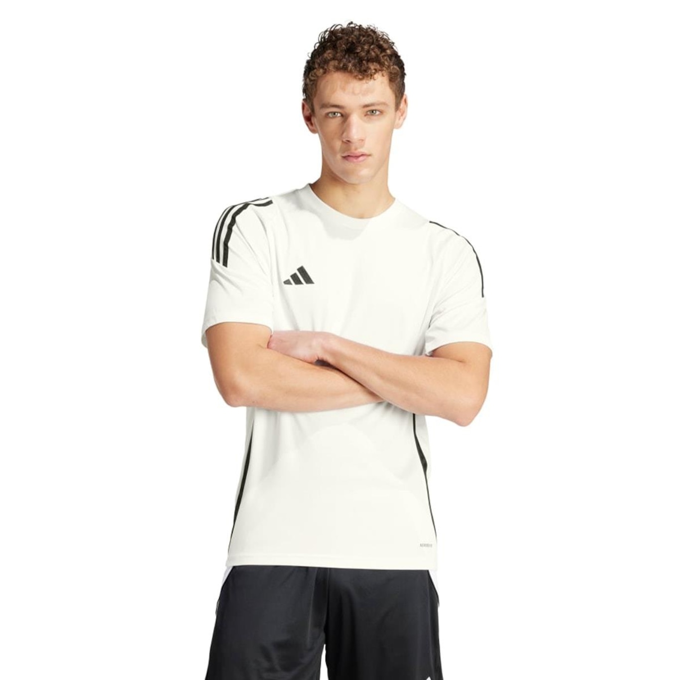 Camiseta adidas Tiro 24 Futebol - Masculina - Foto 1