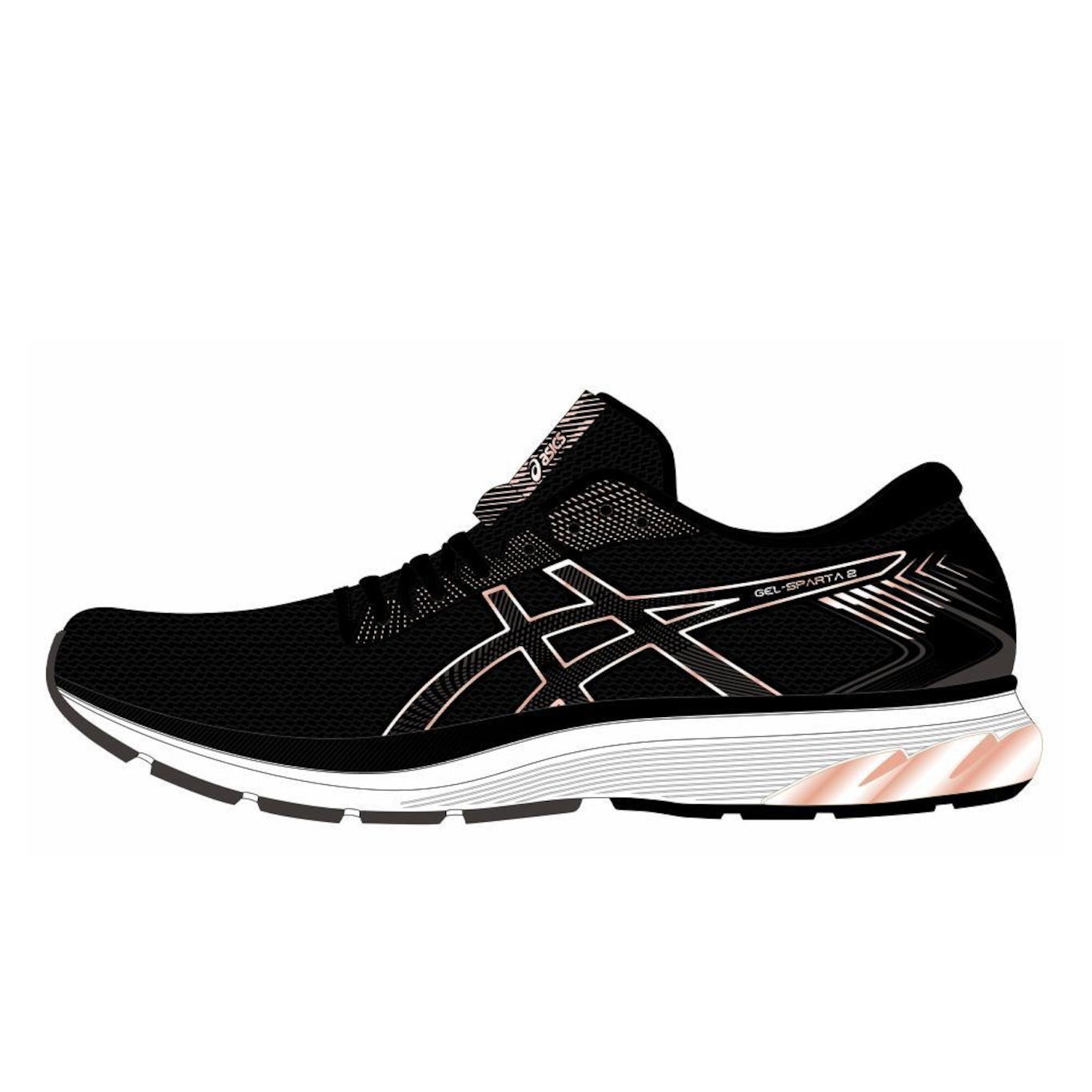 Tenis Asics Gel-Sparta 2 - Feminino - Foto 4