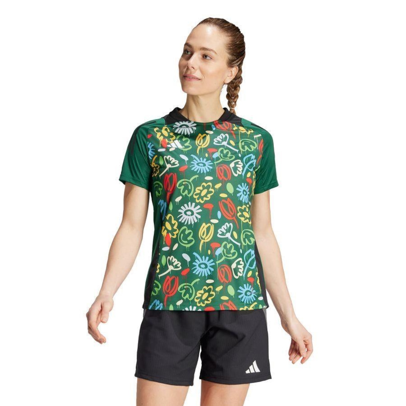 Camisa adidas Tiro Pb Jsy - Feminina - Foto 2