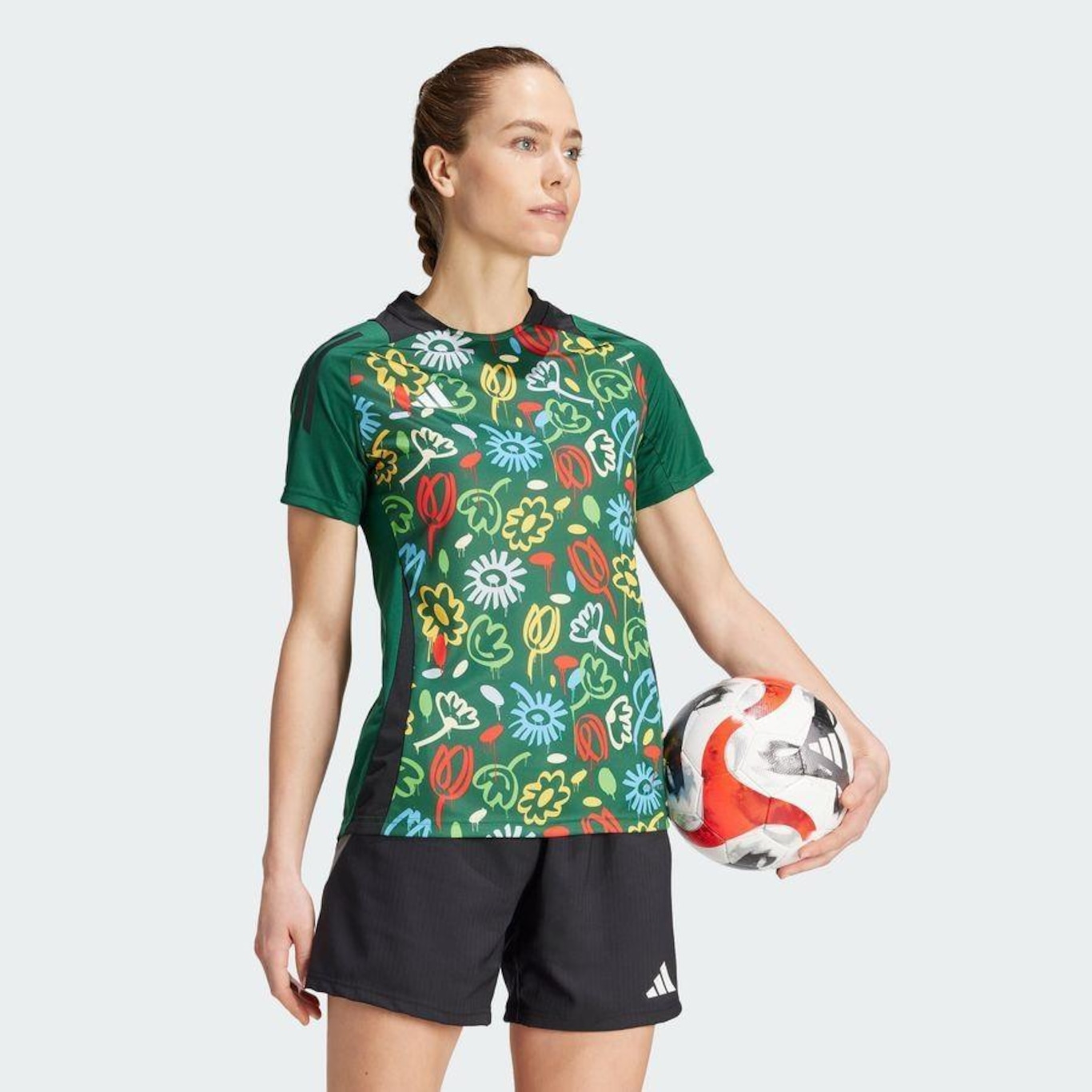 Camisa adidas Tiro Pb Jsy - Feminina - Foto 6