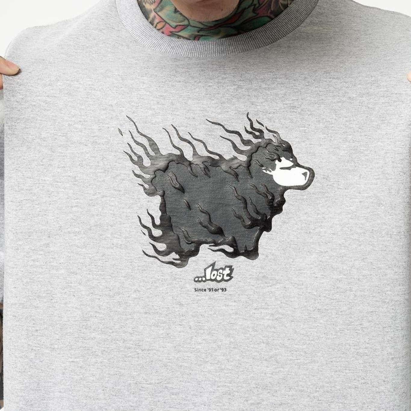 Camiseta Lost Sheep On Fire - Masculina - Foto 3