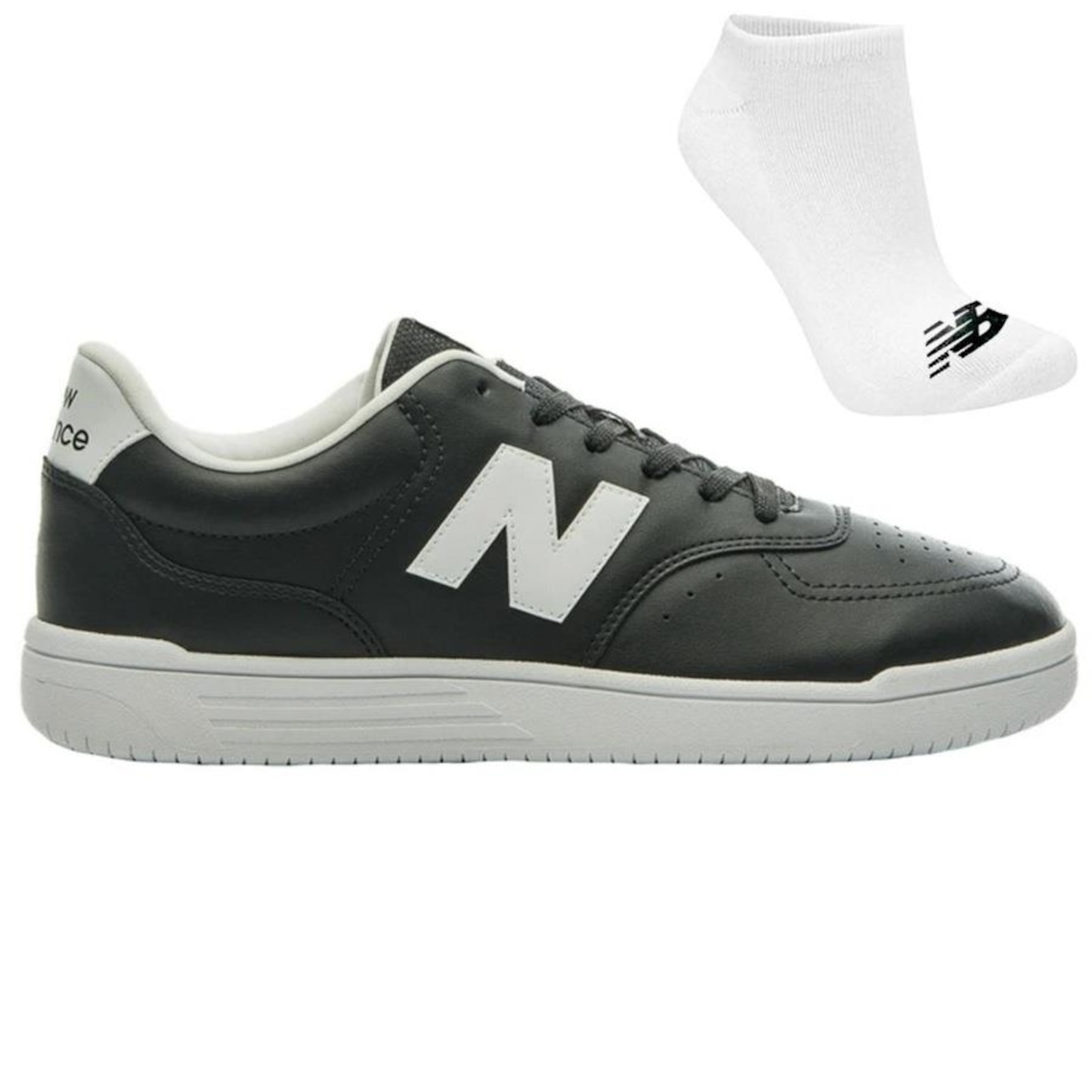 Kit Tênis New Balance Bb80 + Par De Meias - Masculino - Foto 1