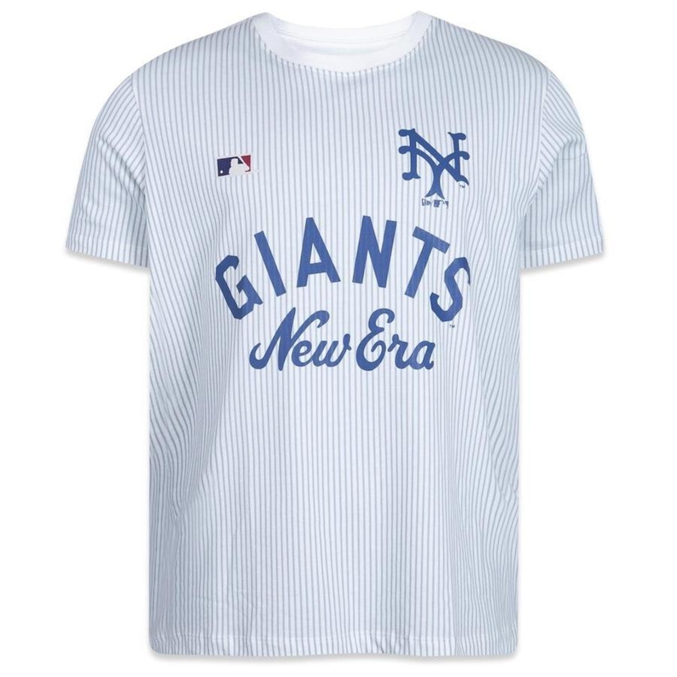 Camiseta New Era Regular New York Giants Logo History - Masculina - Foto 1