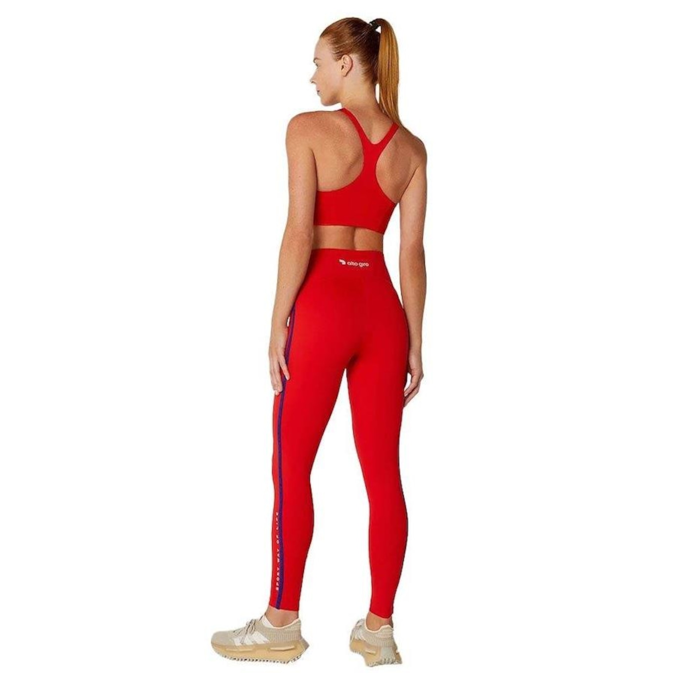 Calça Legging Alto Giro Sport Way Of Life - Feminina - Foto 2