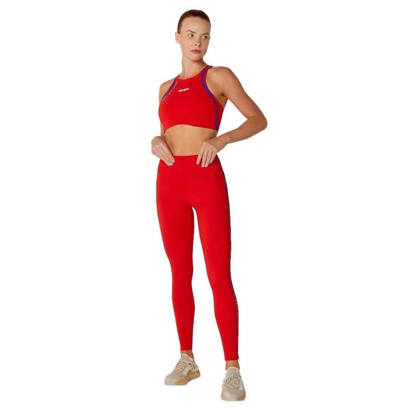 Calça Legging Alto Giro Sport Way Of Life - Feminina - Foto 3