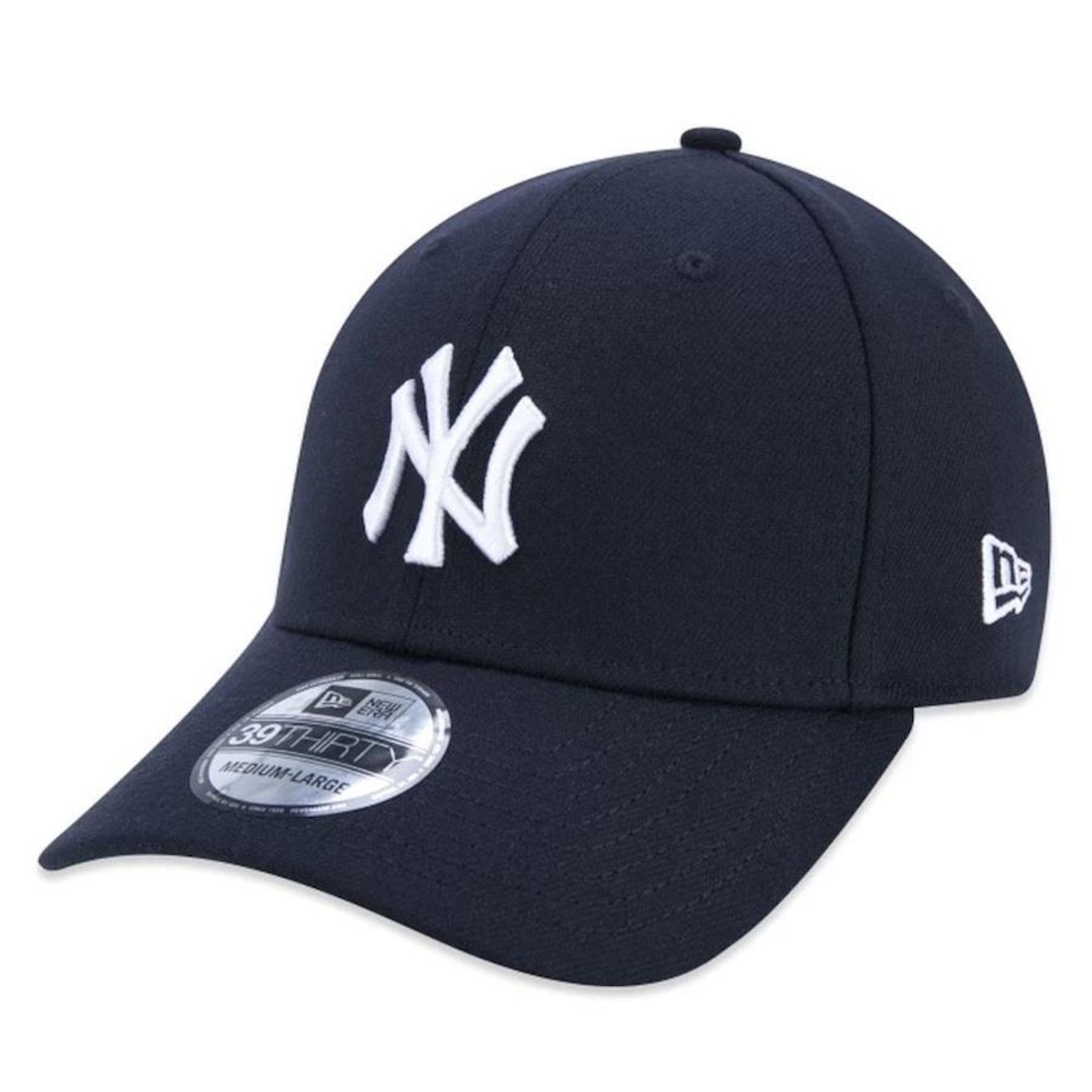 Boné Aba Curva New Era 3930 New York Yankees Core - Fechado - Adulto - Foto 1