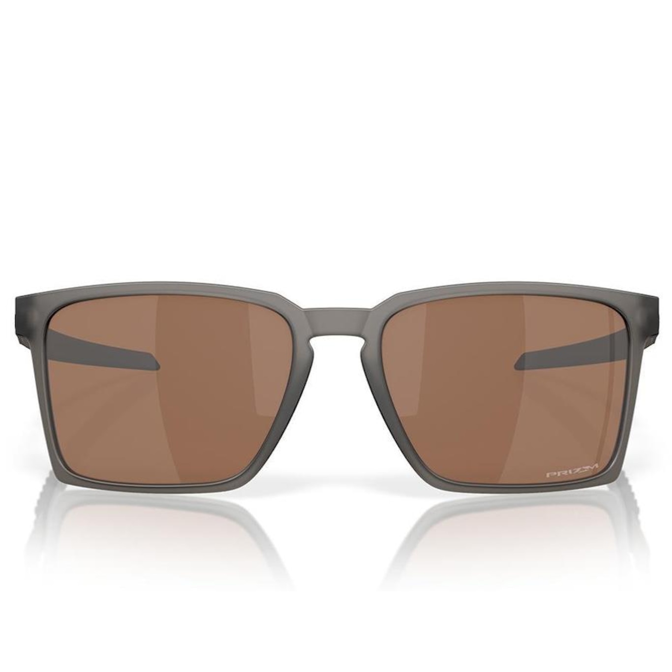 Óculos de Sol Unissex Oakley Exchange Satin Grey Smok Prizm Tungsten - Foto 4