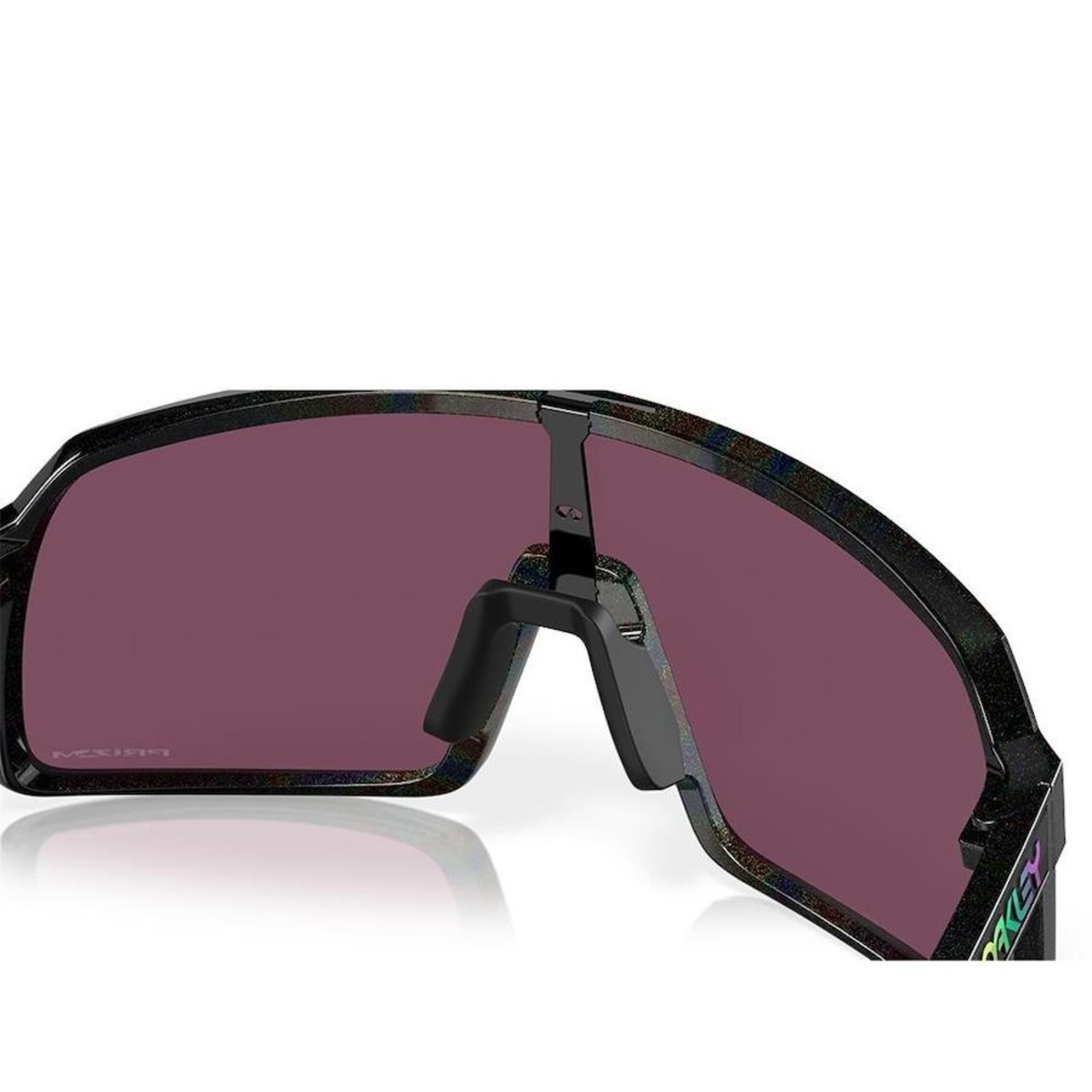 Óculos De Sol Unissex Oakley Sutro Dark Galaxy Prizm Road - Foto 2