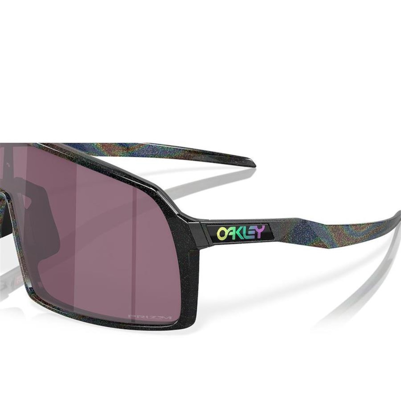 Óculos De Sol Unissex Oakley Sutro Dark Galaxy Prizm Road - Foto 5