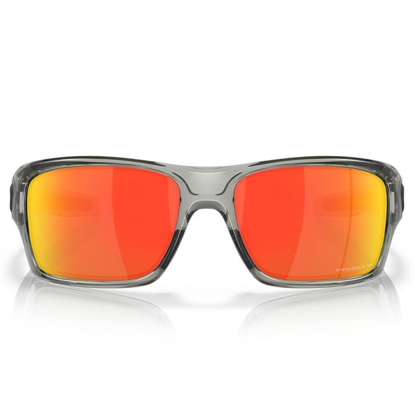 Óculos De Sol Masculino Oakley Turbine Grey Ink Prizm Ruby Polarized - Foto 4