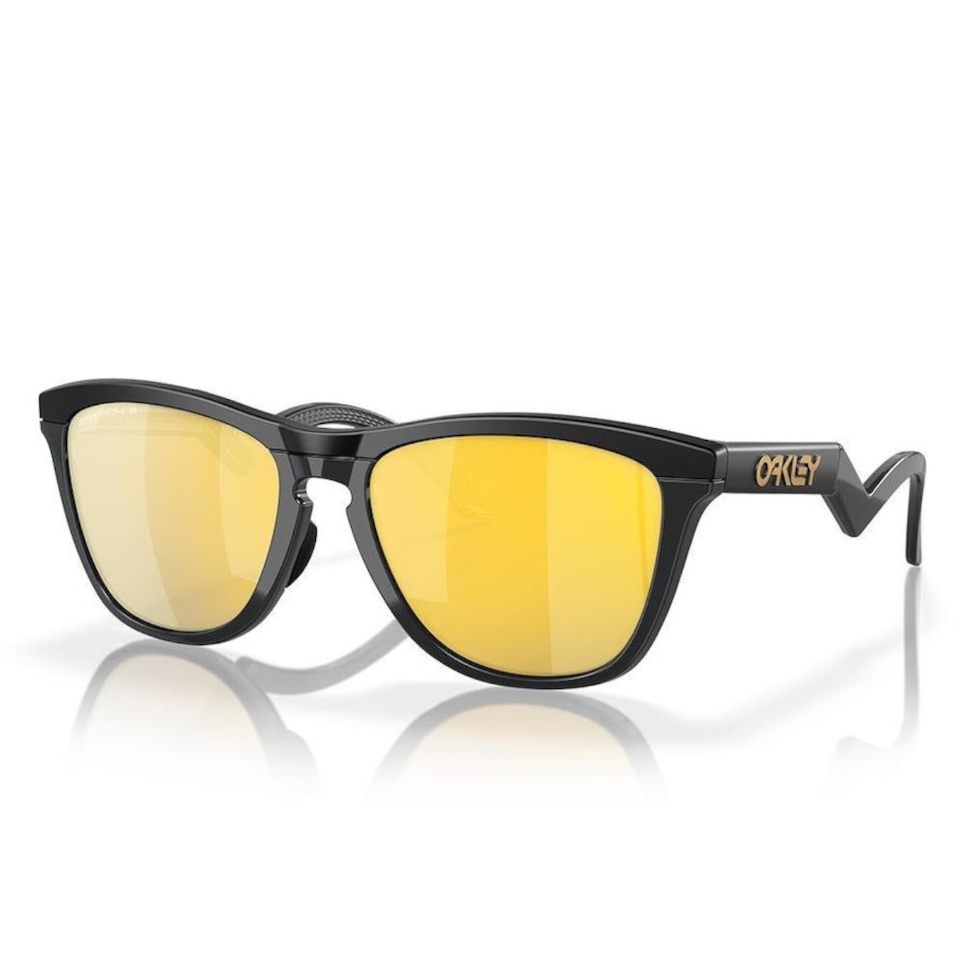 Óculos de Sol Unissex Oakley Frogskins Hybrid Matte Carbon 655 - Foto 1