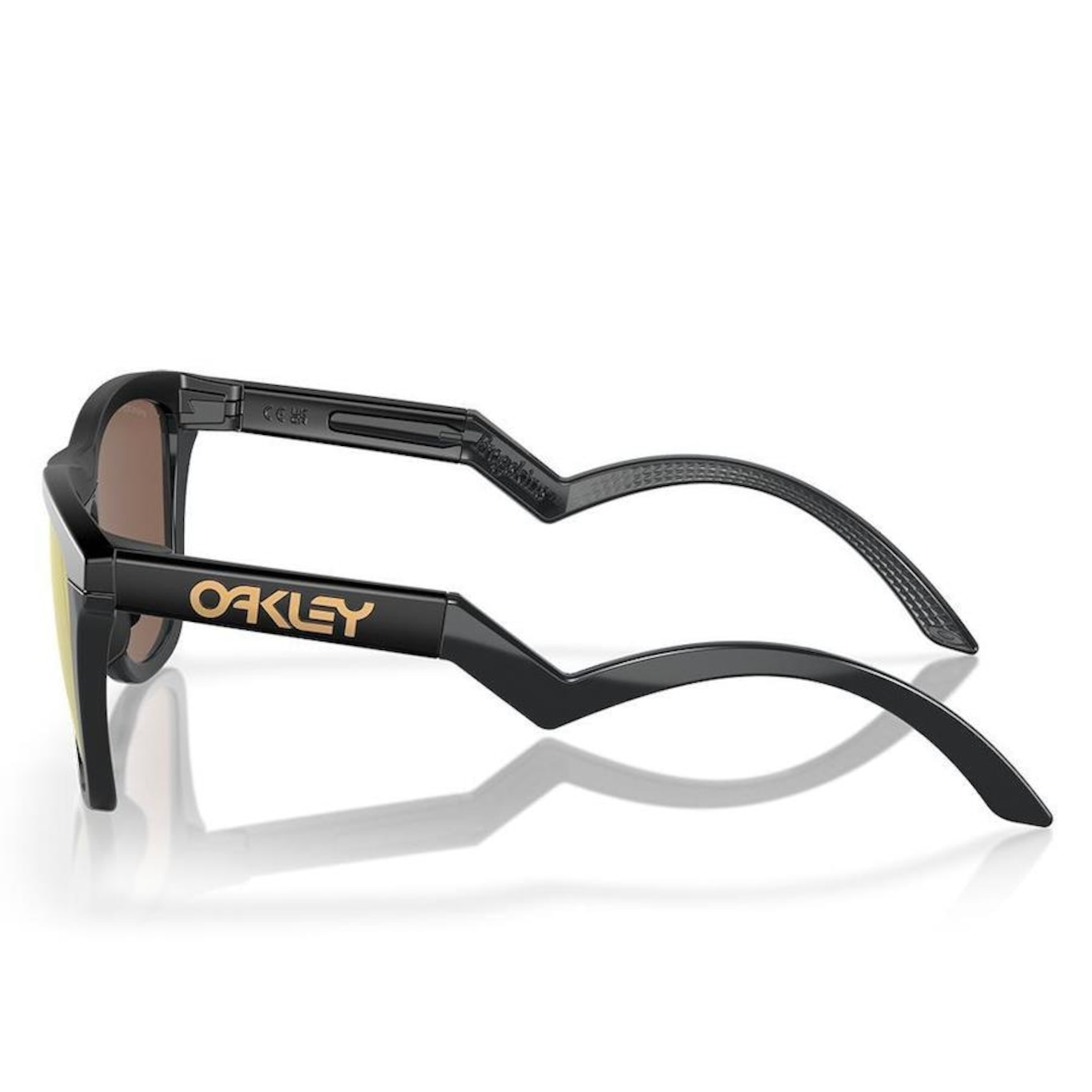 Óculos de Sol Unissex Oakley Frogskins Hybrid Matte Carbon 655 - Foto 3