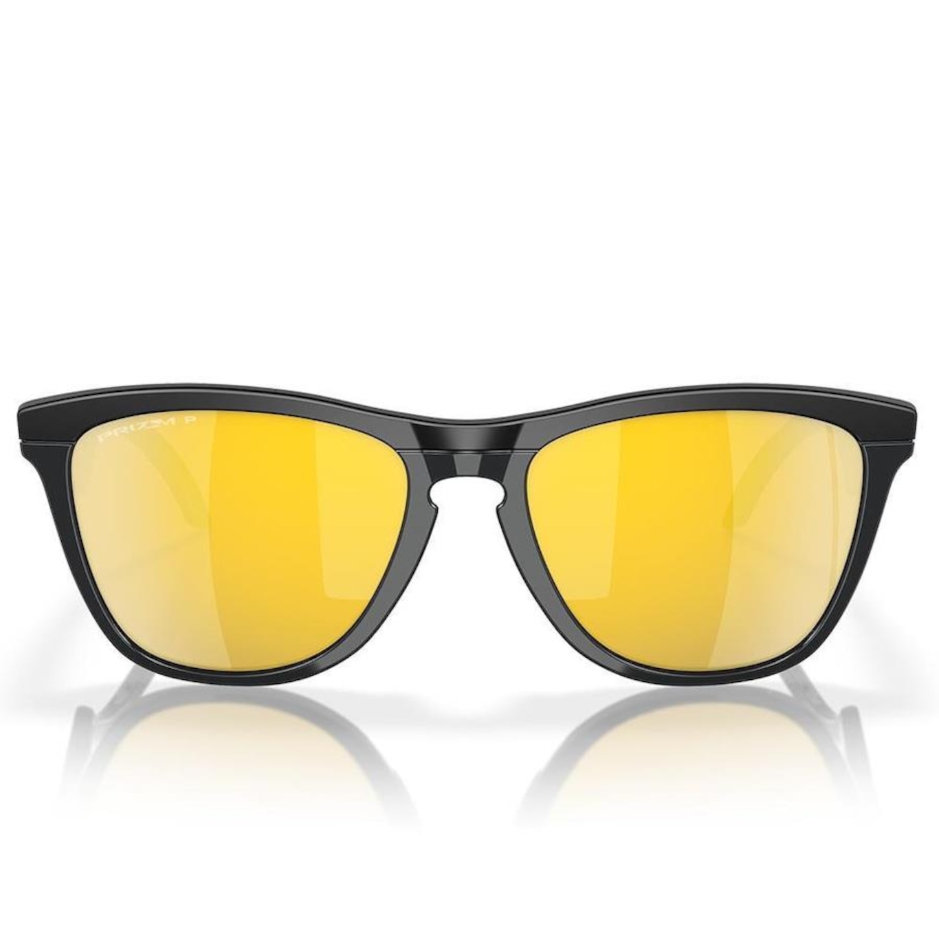 Óculos de Sol Unissex Oakley Frogskins Hybrid Matte Carbon 655 - Foto 4