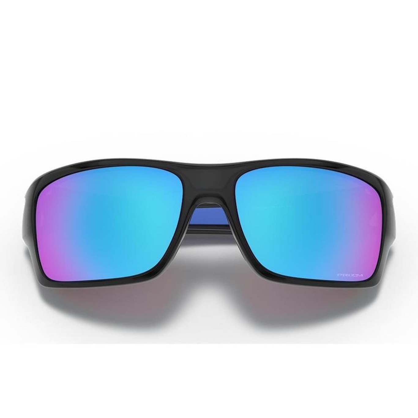 Óculos De Sol Masculino Oakley Turbine Black Ink Prizm Sapphire - Foto 5