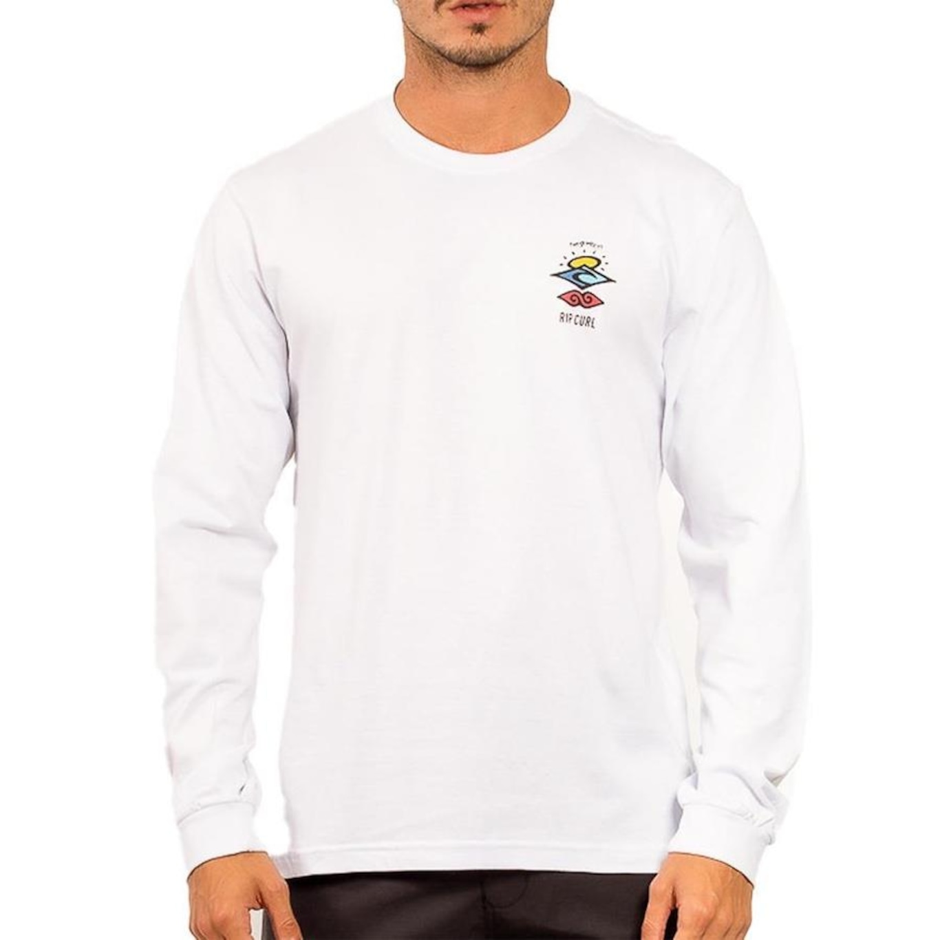 Camiseta Rip Curl Manga Longa The Search Wt24 - Masculina - Foto 1