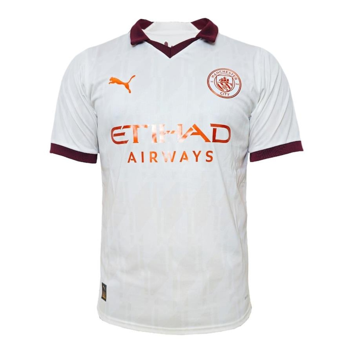 Camisa Manchester City Away Puma 2023/24 Uniforme 2 Torcedor - Masculina - Foto 1