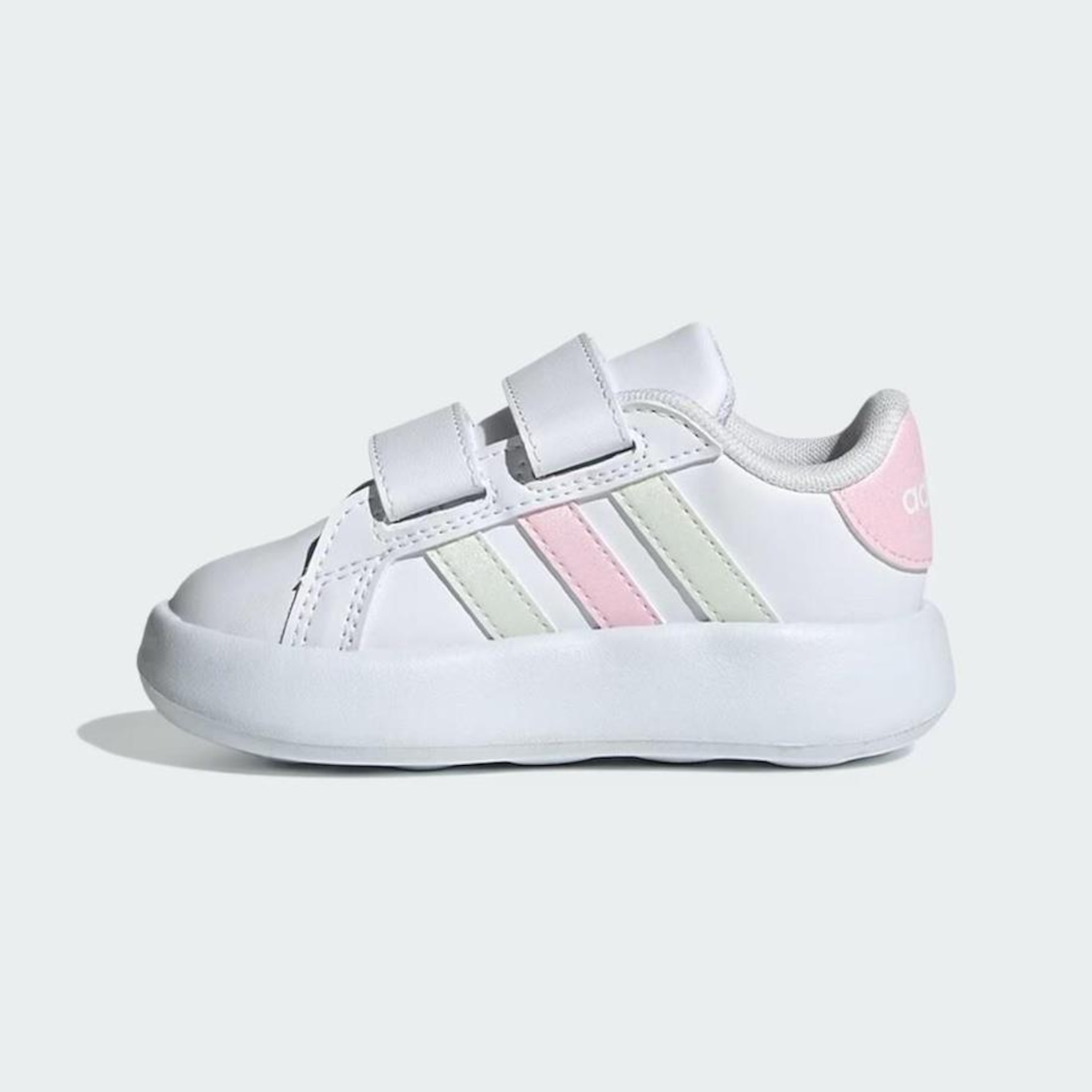 Tênis adidas Grand Court 2.0 - Infantil - Foto 5