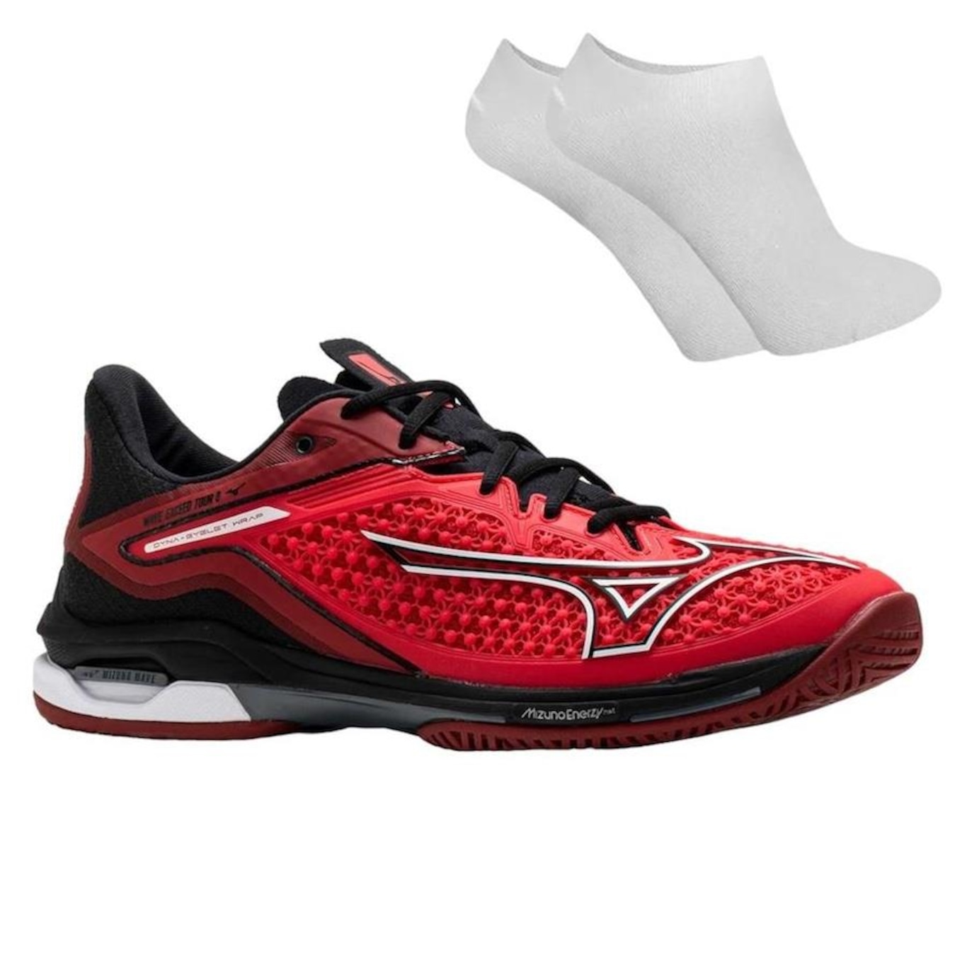 Kit Tênis Mizuno Wave Exceed Tour 6 + Meia - Masculino - Foto 1