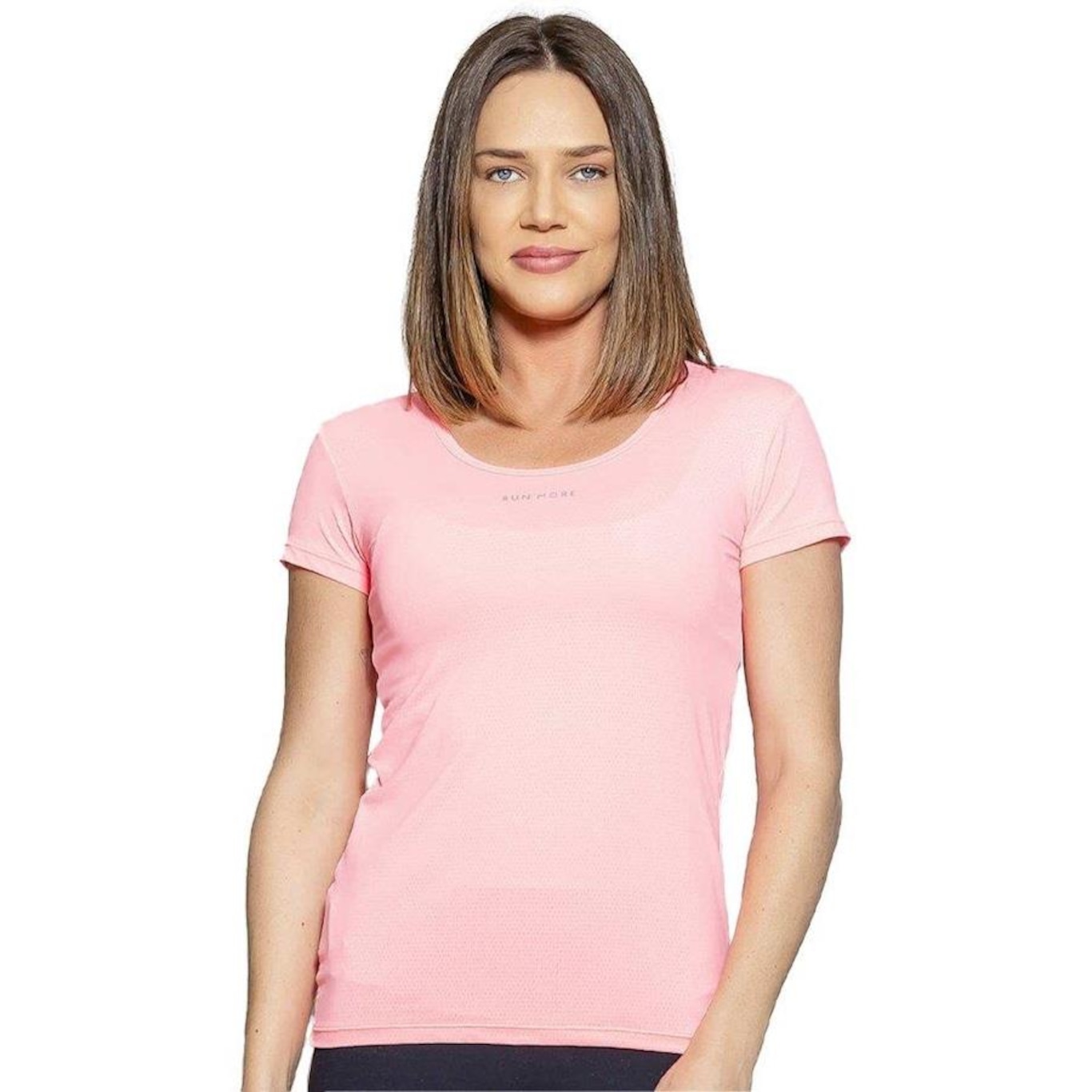 Camiseta Run More Baby Look Essencial - Feminina - Foto 1