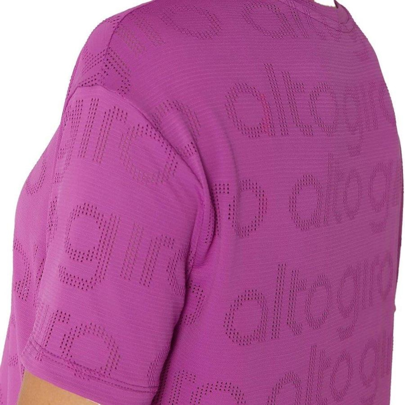 Blusa Cropped Alto Giro Mesh - Feminina - Foto 4