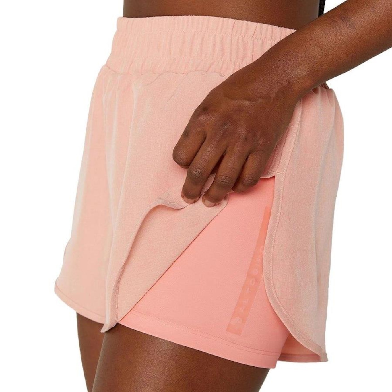 Shorts Alto Giro Duplo Eterno - Feminino - Foto 4