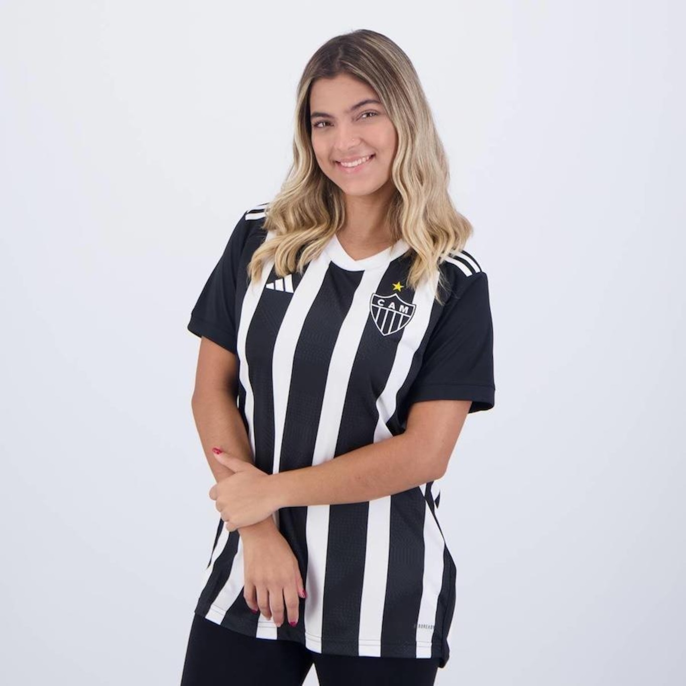 Camisado Atlético Mineiro I 2024 adidas - Feminina - Foto 1