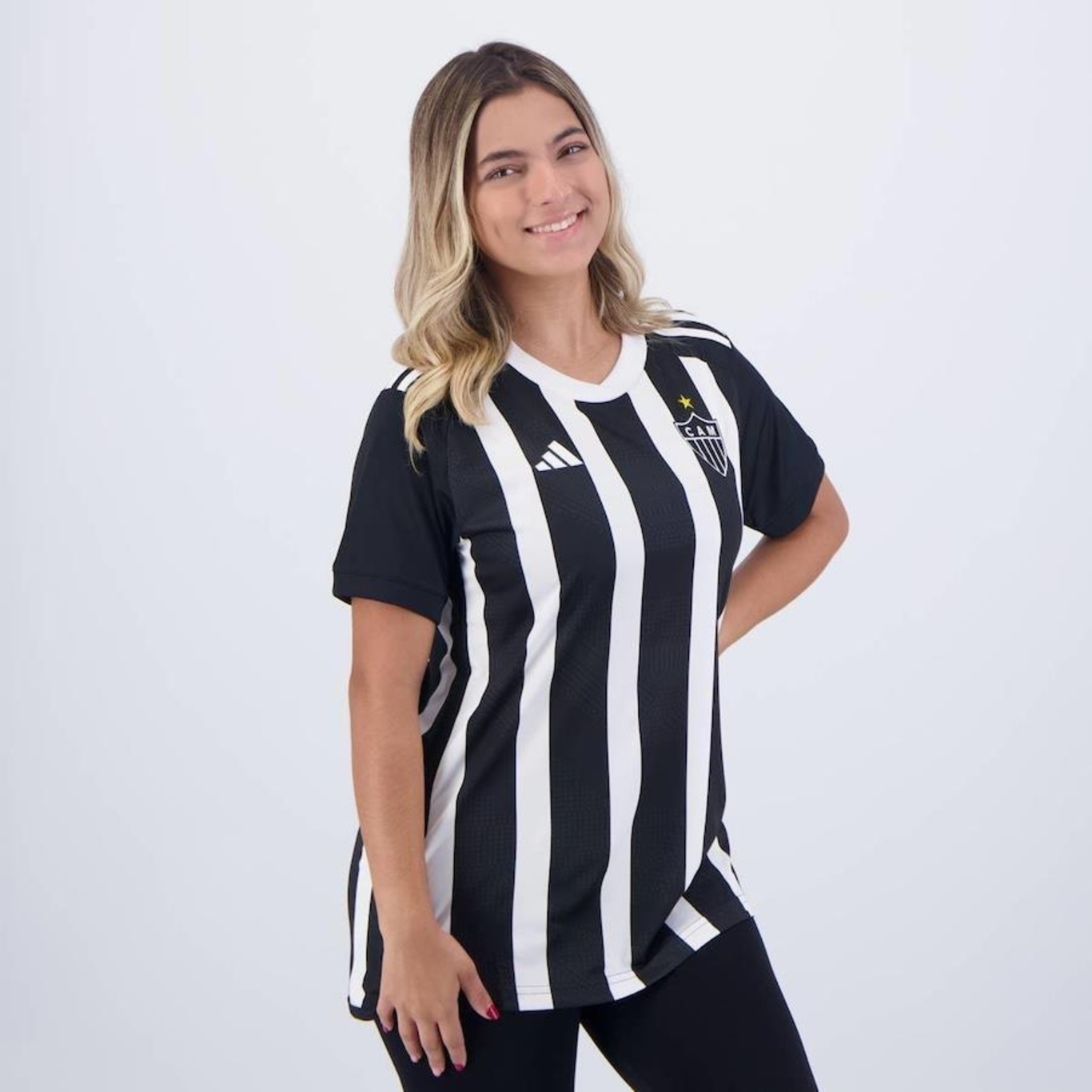 Camisado Atlético Mineiro I 2024 adidas - Feminina - Foto 2