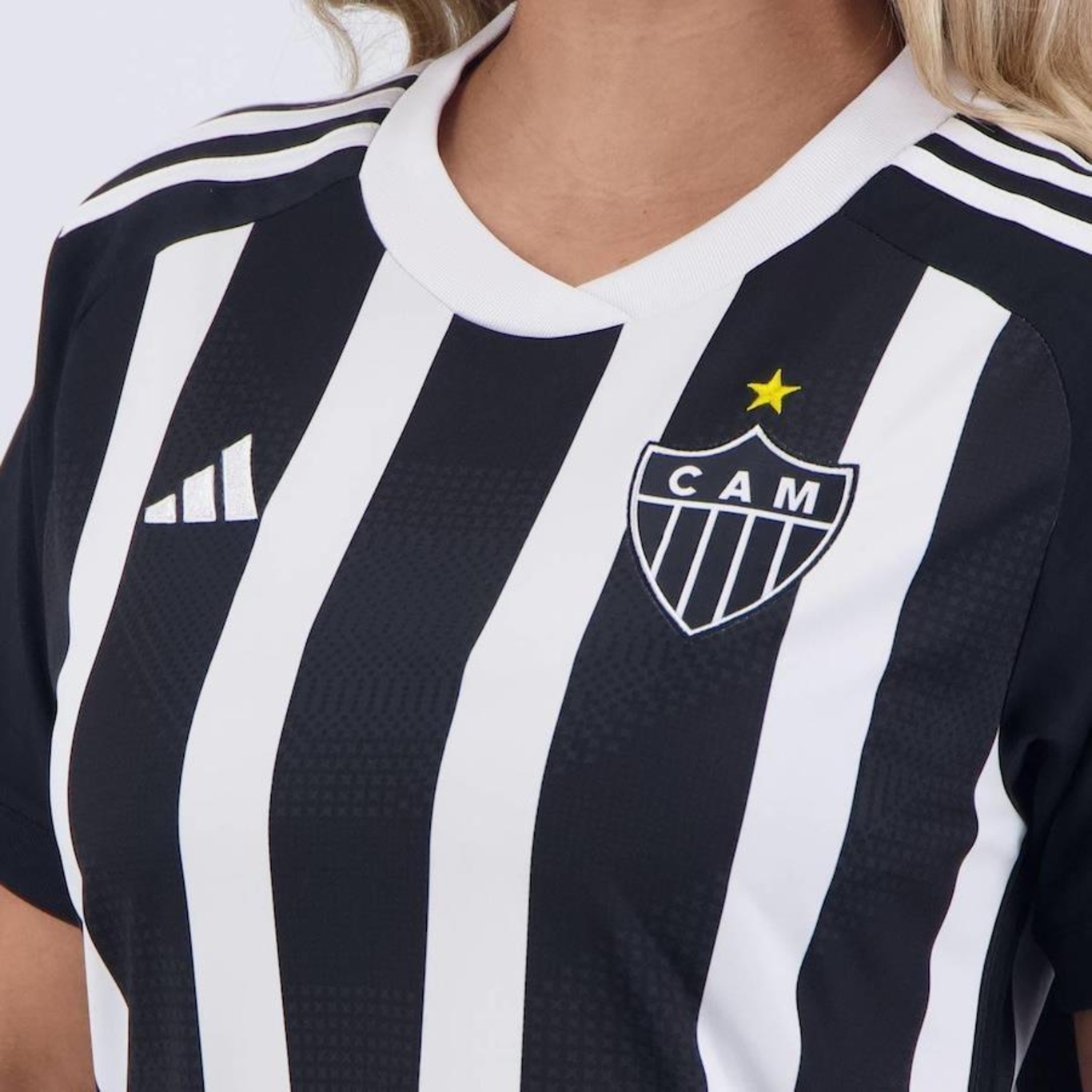 Camisado Atlético Mineiro I 2024 adidas - Feminina - Foto 5