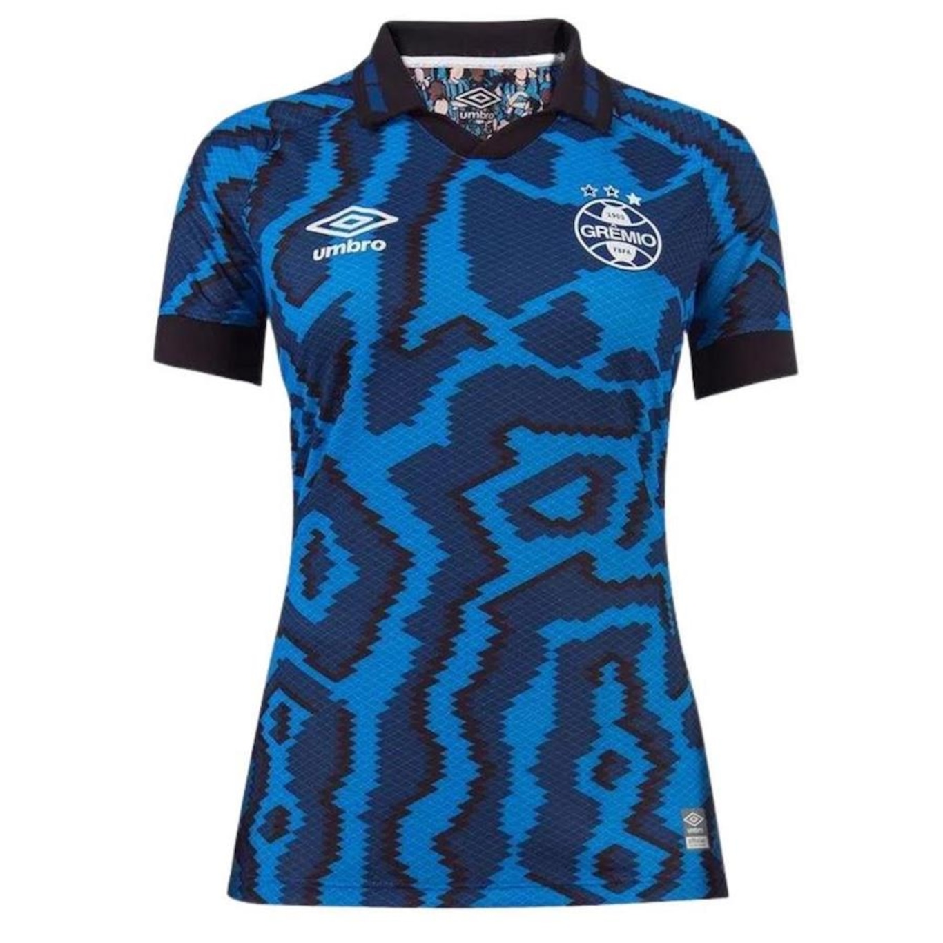 Camisa Pólo do Grêmio III 2022 Umbro - Feminina - Foto 1