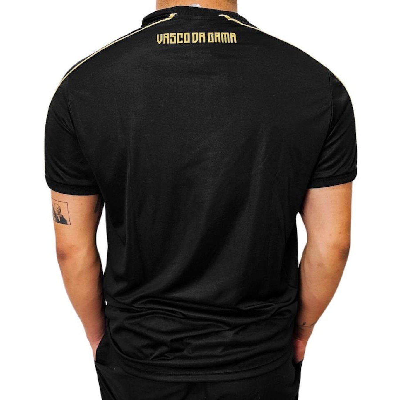 Camisa do Vasco da Gama Dawn Símbolo Gold Braziline - Masculina - Foto 4