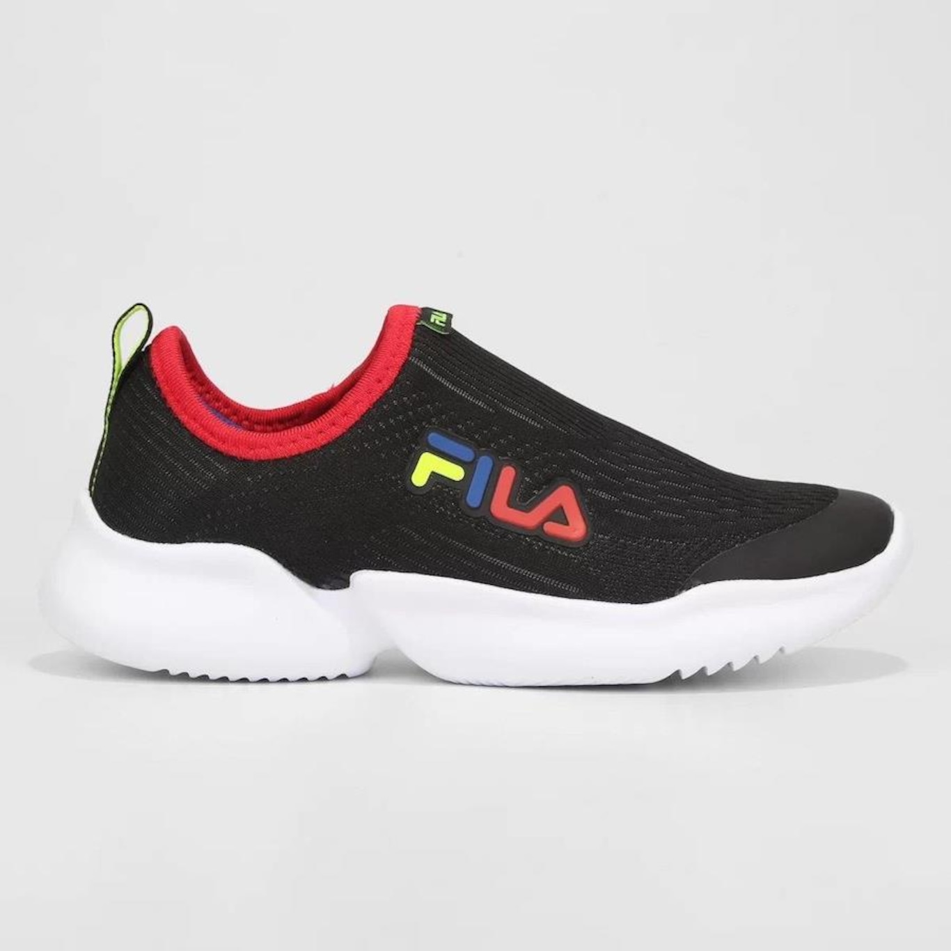 Tênis Slip On Fila Cano Baixo Gamer - Infantil - Foto 1