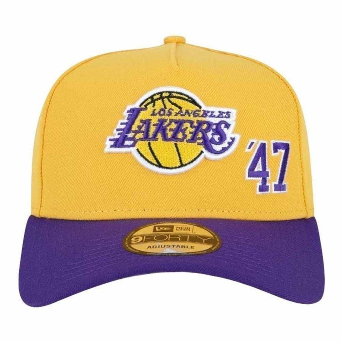 Boné Aba Curva New Era 940 Los Lakers House - Snapback - Adulto - Foto 1