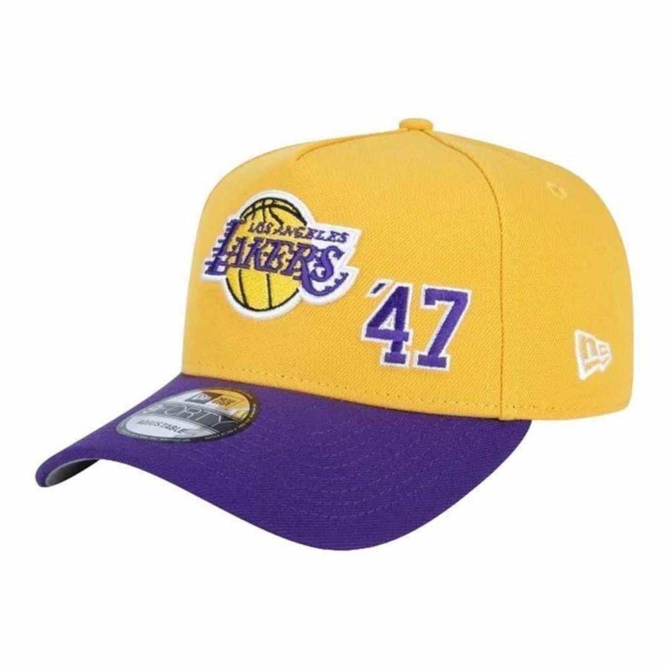 Boné Aba Curva New Era 940 Los Lakers House - Snapback - Adulto - Foto 3