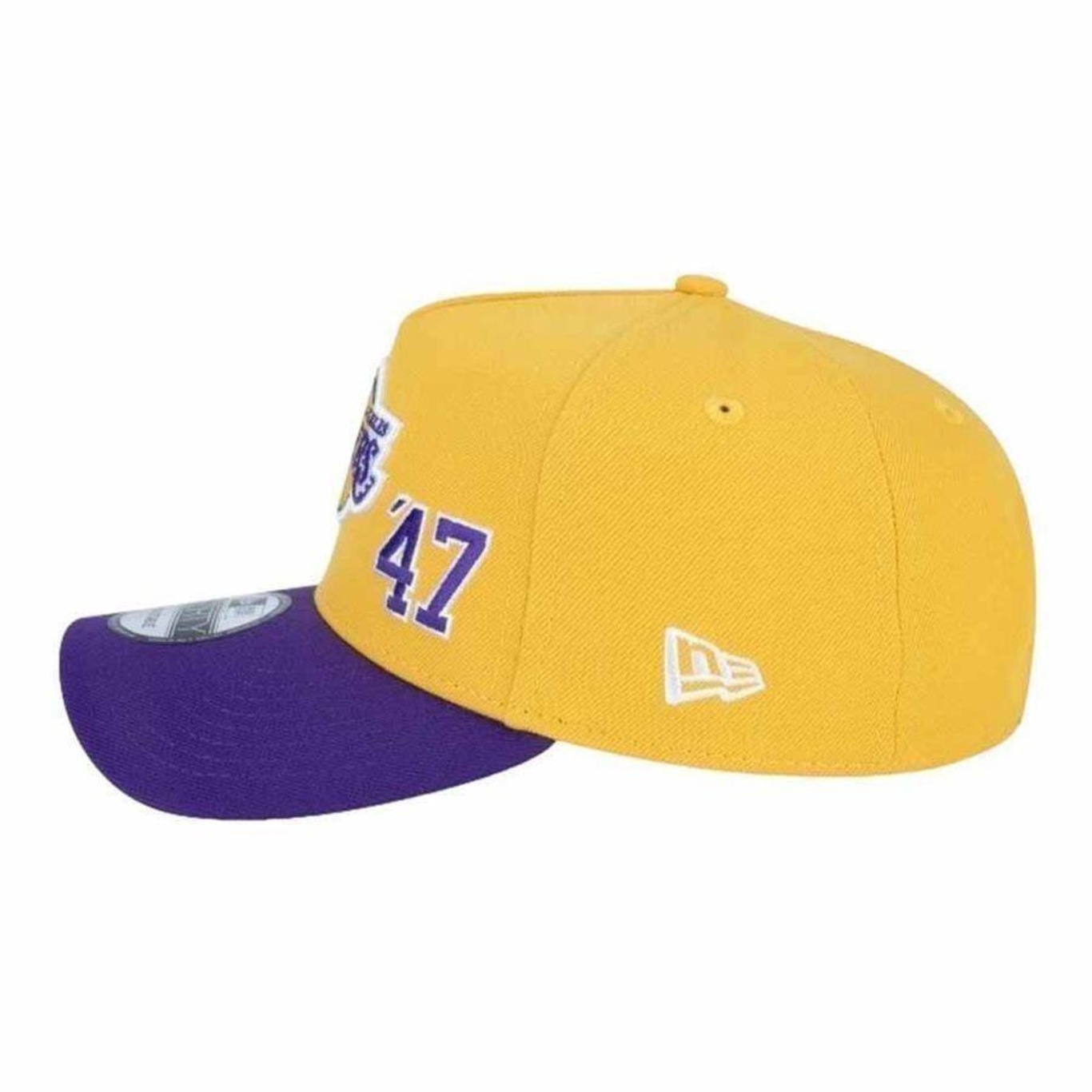 Boné Aba Curva New Era 940 Los Lakers House - Snapback - Adulto - Foto 4