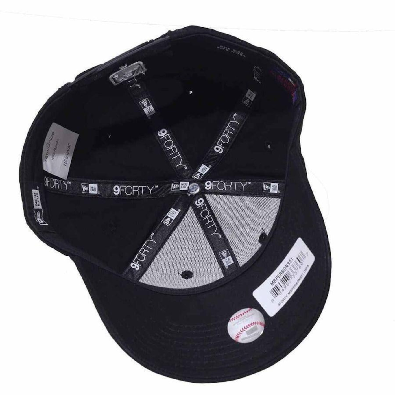 Boné Aba Curva New Era 940 Minilogo Neyyan Blk - Snapback - Adulto - Foto 3