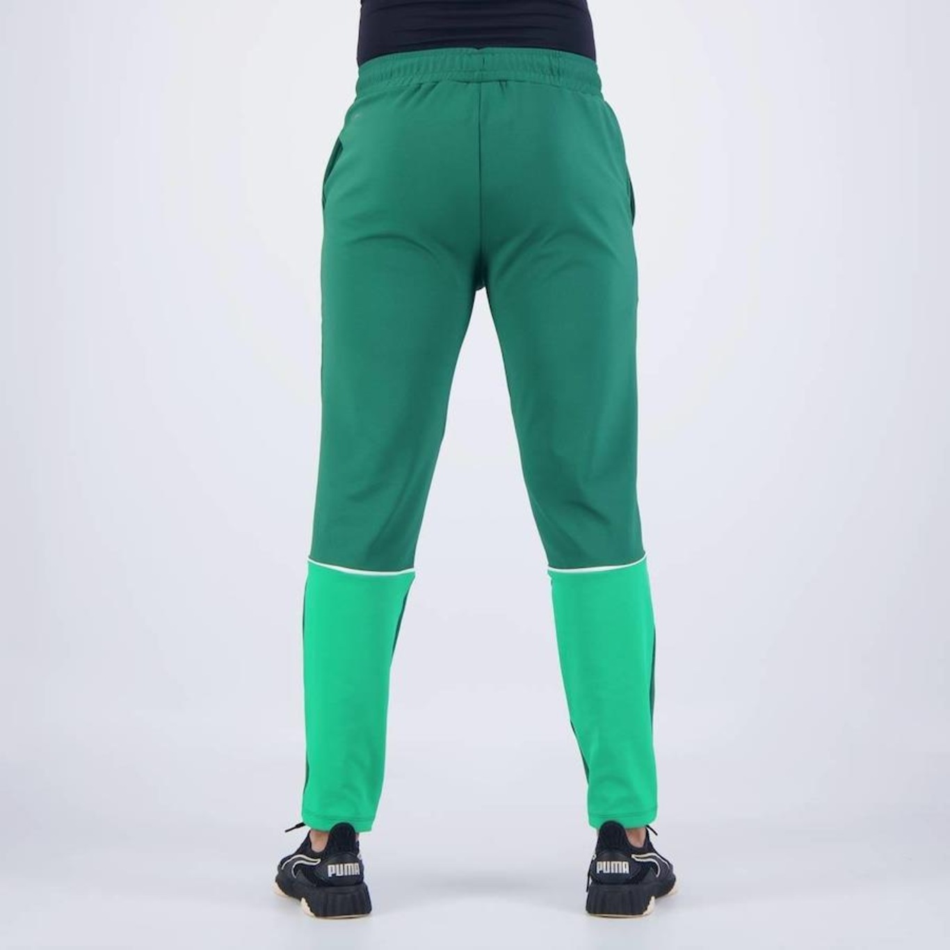 Calça Puma Palmeiras Casuals - Masculina - Foto 4